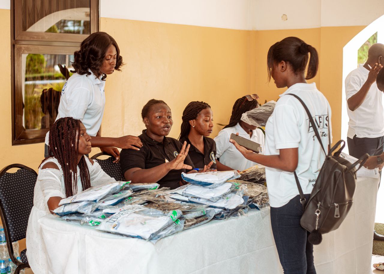 Reception Agwe African Materials Research Society.